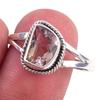 Natural Ametrine Gemstone Handmade 925 Solid Sterling Silver Ring Size 9.5 A4u04