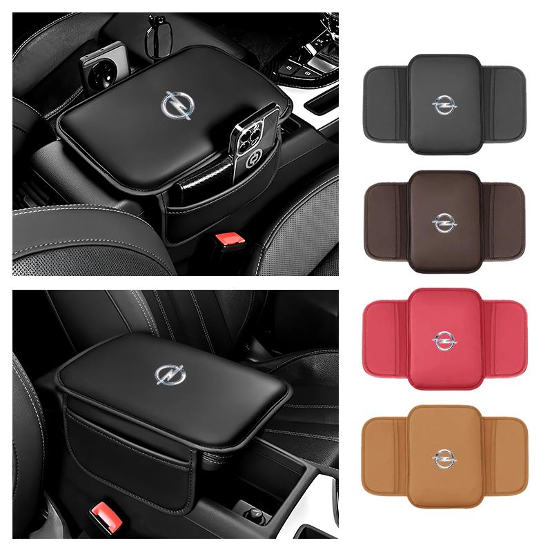 XEFP9 Car Armrest Box Pad Auto Armrest Mat Auto Accessory For Opel Corsa Astra Insignia Vectra Zafira Meriva Mokka Grandland Vivaro