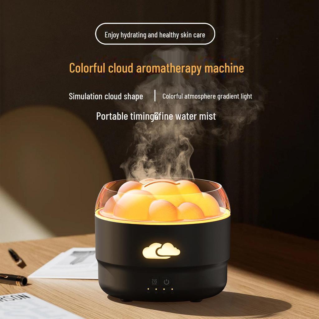 USB Silent Large-Capacity Aromatherapy Humidifier for Home & Bedroom