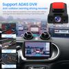 Car Android Navigator USB HD 720P 170° DVR Driving Recorder Media Comes with ADAS Driving Assistance Function Recorder Night