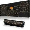 Stitched Edge Keyboard Mats Large Size Non-Slip Desk Mat Simple Shortcut Mouse Pad  Home Office