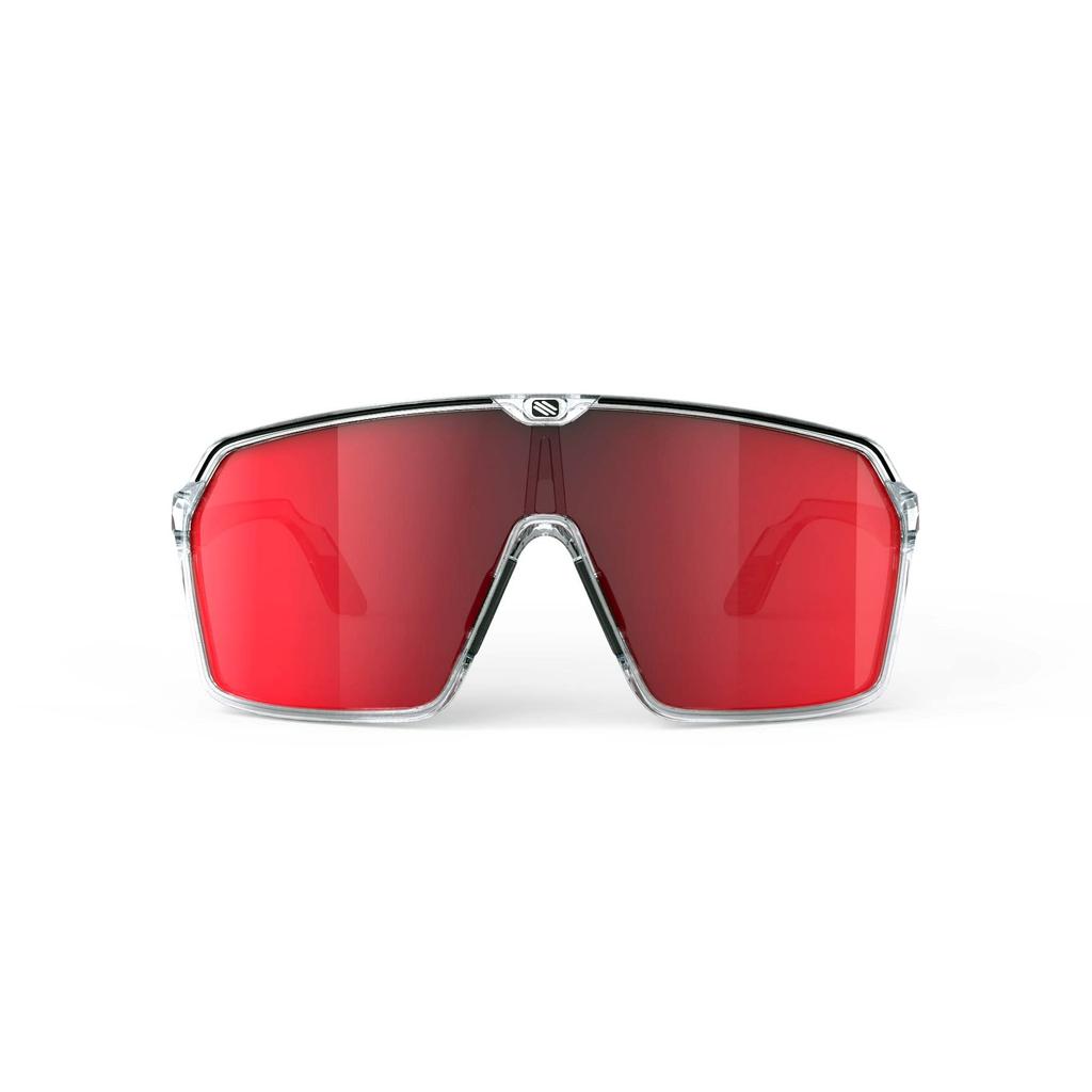 Spinshield Lens 147mm [RUDYPROJECT] Sunglasses, Crystal/Multi-Laser Red, Width