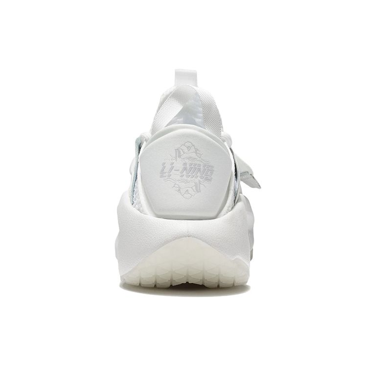 Li Ning Cloud Travel C4D Удобные универсальные амортизирующие нескользящие износостойкие низкие спортивные повседневные туфли мужские кроссовки Off-White AZGS047-1