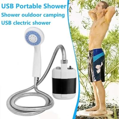 Портативный уличный душ - Заряжаемый от USB, работающий от аккумулятора, кемпинговый душ с распылителем высокого давления, для пляжа, автодома и путешествий