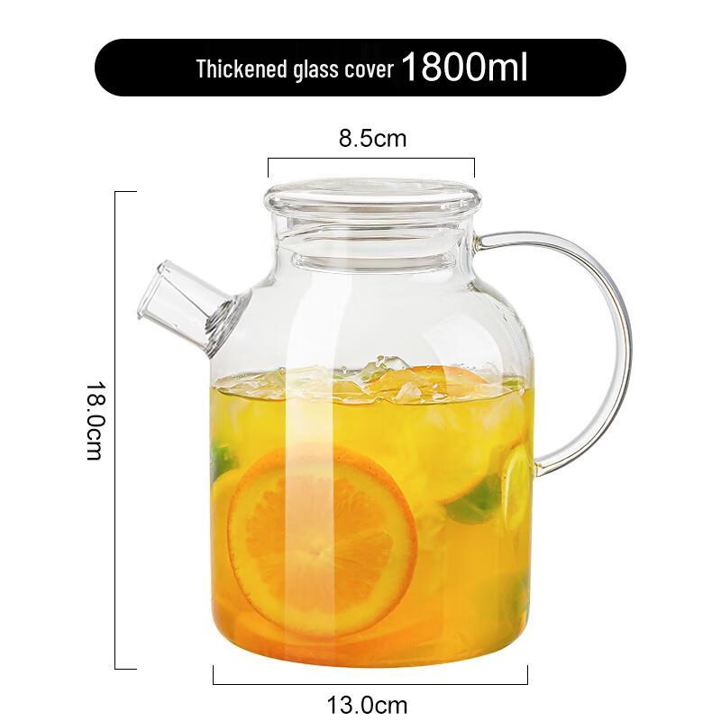 Glass Cold Water Kettle & Teapot Set