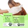 Pet Cleaning Gloves For Dogs Comfortable 5 Pairs No Rinse Dog Grooming Wipes Washing Gloves Gentle Puppy Scrubber Kitten Washing