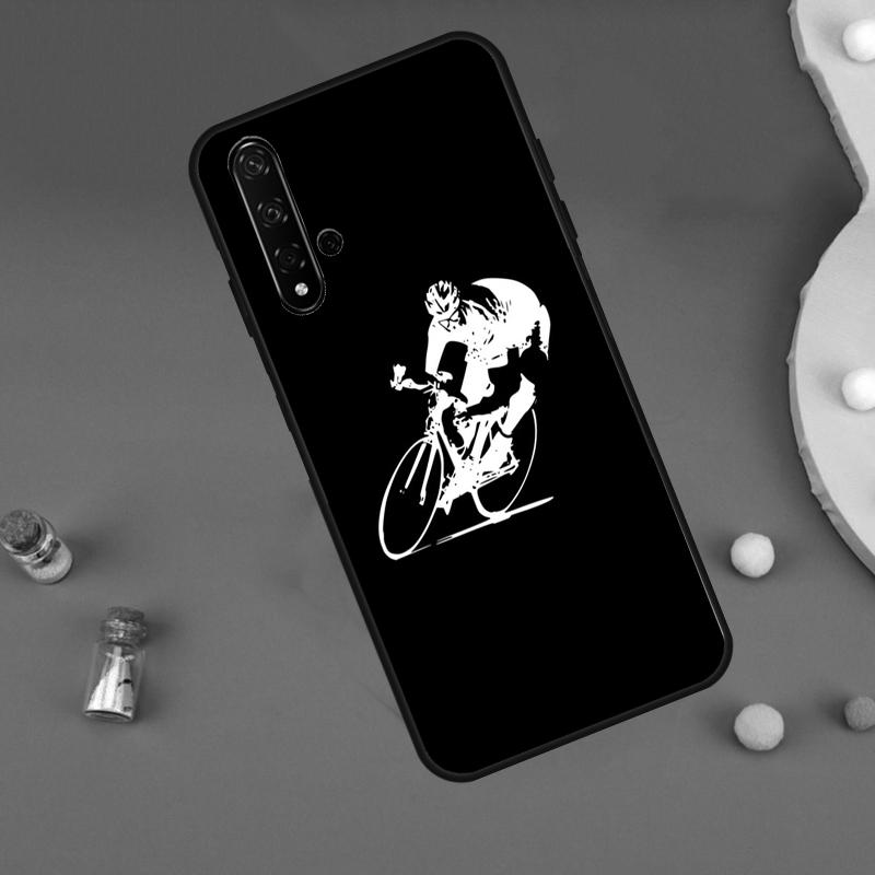 Bike Bicycle Case For Huawei Nova 11i 3i 7i 5T 11 9 10 SE Y60 Y61 Y70 Y90 Y91 P20 P40 Lite P30 Pro Cover