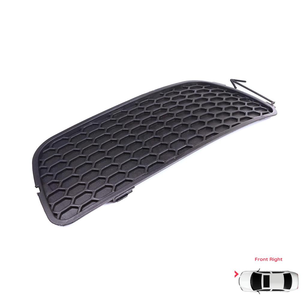 BSP1188-2 Рамка решетки противотуманных фар переднего бампера без отверстий правая для Fiat Palio Siena 1 178 2007-2016 Albea 2002-2012 51703144