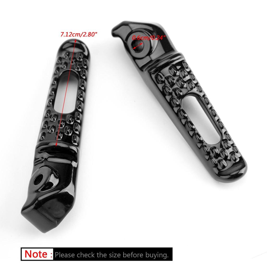 Rear Foot Peg Footrest For Honda CB1000R CBR 600 1000 RR VTR1000 VTR1000S