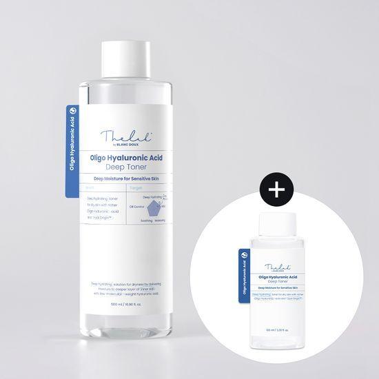 The Lab by Blanc Doux Oligo Hyaluronic Acid Deep Toner 500 мл, большой объем, специальный (+100мл)