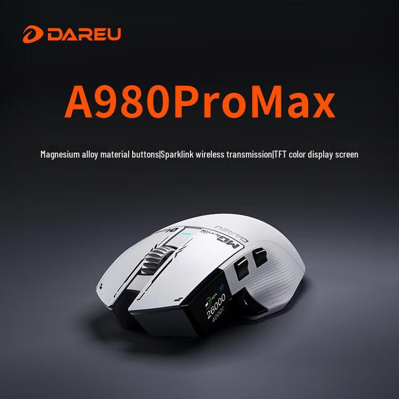 Беспроводная игровая мышь Dareu A980PRO MAX с тремя режимами