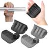 1 пара противоскользящих накладок для тренировок, защита ладоней, для тяжелой атлетики, гантелей, становой тяги, подтягиваний, захваты, перчатки без пальцев для тренировок в зале