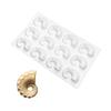 12-Cavity Squid Feet Silicone Mold Mousse Cake Baking Tools Easy to Clean