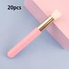 10/20/50pcs Eyelash Makeup Brush Cleaning Brush Lash Shampoo Brush for Eyelash Extensions Peel Off Nose Pore Blackhead Remover M