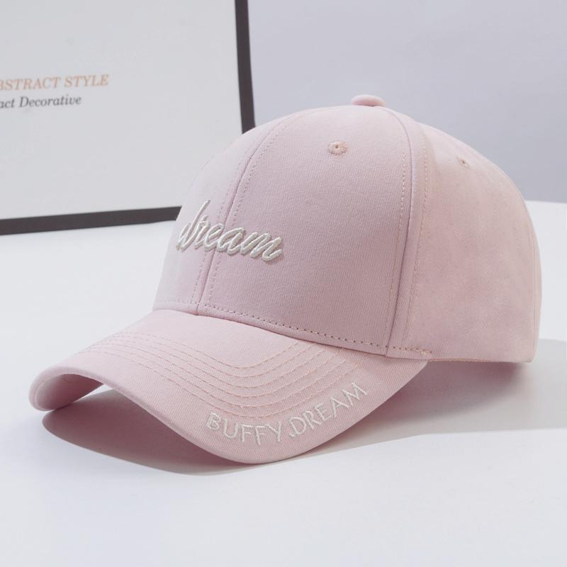 Hat Women's Summer New Hardtop Baseball Hat Men's Fashion Letter Embroidered Sunscreen Duck Tongue Hat Couple Hat