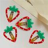 10PCS Sweetly Strawberry BB Hair Claw Side Clips for Women Girls Kids Child Hairpin Gift Hair Accessories Headwear Ornament