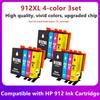 Ink Cartridge - YUMI MAZAO - 912XL/917XL - Compatible HP - Pack of 3 - Multi-colors