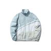 Li Ning Sport Fashion Series Color Block Logo Куртка с длинным рукавом Унисекс Куртка Синяя Серая AJDQ036-7