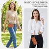 For Samsung Galaxy Z Fold 8 Ultra Fold 8 Wallet Case Detachable Magnetic Phone Cover Wrist Strap Lanyard & Crossbody Lanyard