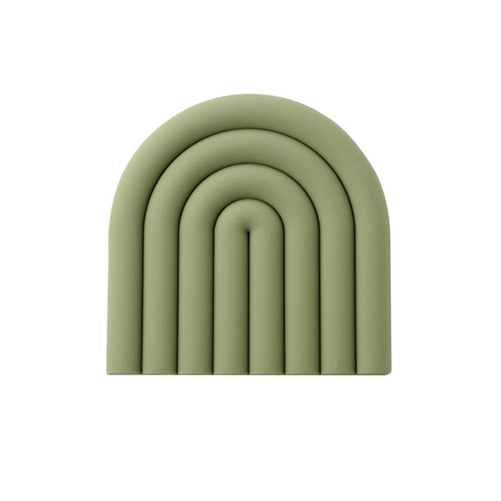 U-образный теплоизоляционный коврик, высокотемпературные бытовые подставки под миски и тарелки, силиконовый анти-гладильный коврик, коврик для стола, подставка под приборы