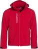Куртка Clique milford softshell jacket red