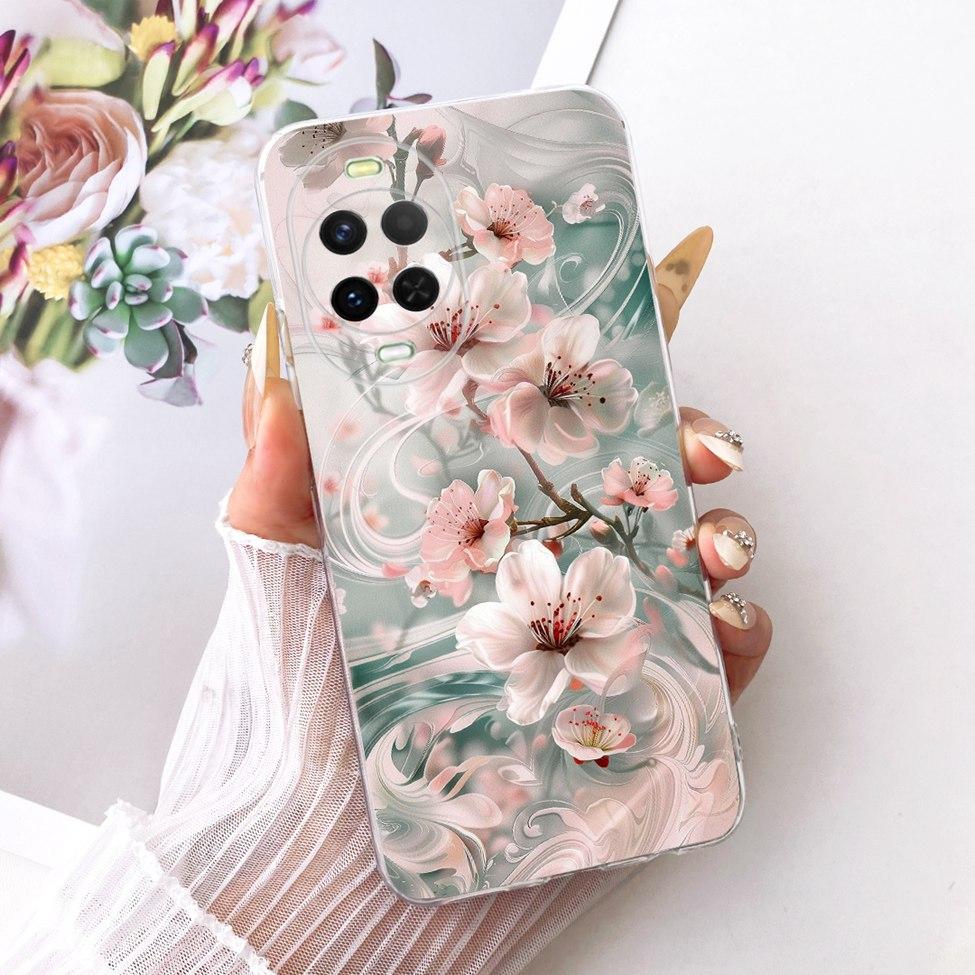 Прозрачный чехол для Huawei Nova 15 Чехол Милый Кот Мода Бабочка Роскошный Расписной Корпус Для Huawei Nova15 PSN-AL00
