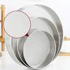 Round Screened Strainer Stainless Steel Flour Sieve Hand-Baking Pastry Kitchen Food Tools Tea Sugar Fine Mesh Sifter 15cm-30cm
