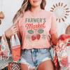 Vintage Strawberry Farm Market T-Shirt, Cute Boho Cottagecore Fruit Tee, Locally Jam Maker Mom Gift, Retro Garden Patch Outfit Berry Lover