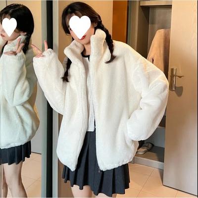 Пальто с высоким воротником и приталенным силуэтом нового стиля, утепленное, в западном стиле, омолаживающее, женское, зимнее