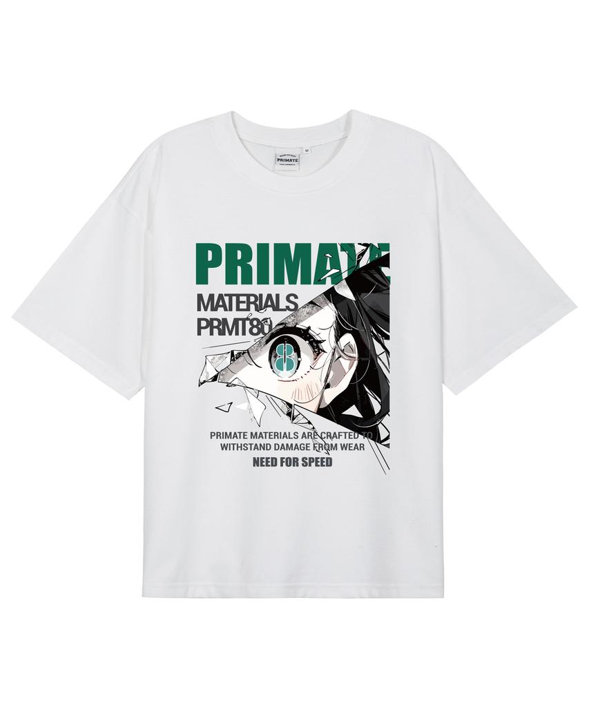 PRIMATE [Cool Cotton] Eyez Oversized Short Sleeve T-Shirt 8 Colors (Type A)