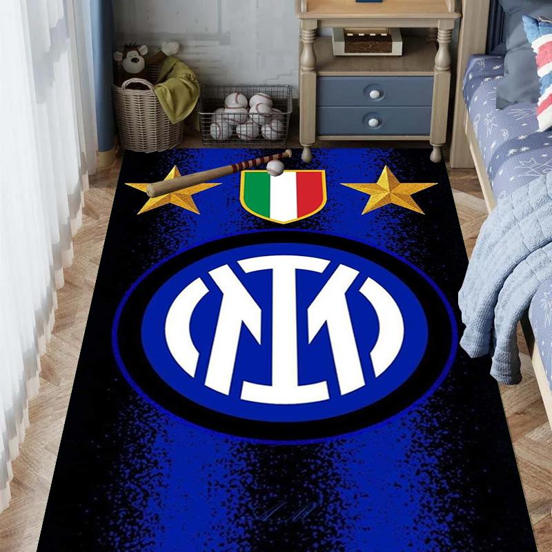 Inter Milan Emblem Artwork carpet printing Suitable for all seasons Art Fashion Dormitory decoration