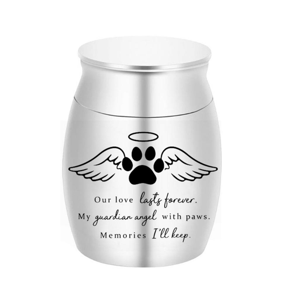 Waterproof Mini Pet Ashes Box Dustproof Pet Cremation Urn  for Cats Birds Hamster Dogs