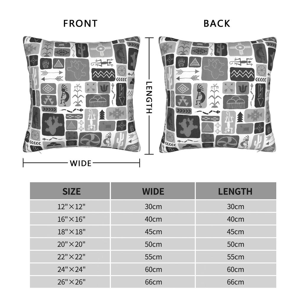 Юго-западные Мечты Кокопелли Африканская Племенная Наволочка Полиэстеровые Подушки для Дивана Винтажная Наволочка