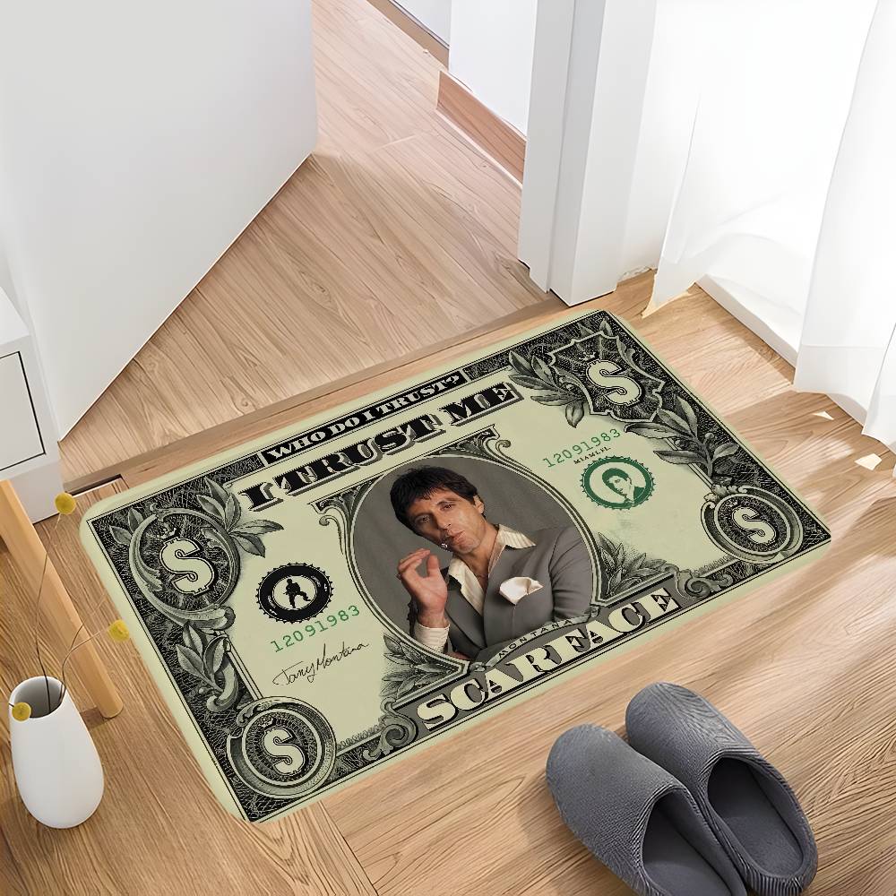 Movie Scarface Door Mat Nordic Style Bedroom Living Room Doormat Home Balcony Anti-Slip Alfombra