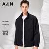 Antonio Men's Lightweight Business Casual Windproof Stand Collar Jacket