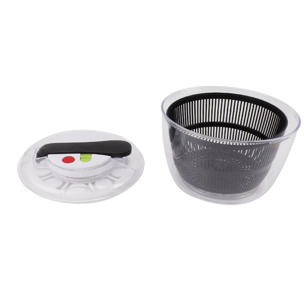 Black Transparent White Vegetable Dryer Plastic Lettuce Spinner Vegetable Dehydrator Salad Lovers