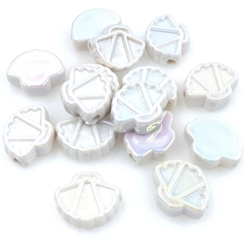 Ожерелье, браслет, модные УФ-ослепления, 5 шт., стерео вентилятор, свободные бусины, материал ручной работы, ювелирные аксессуары, сделай сам