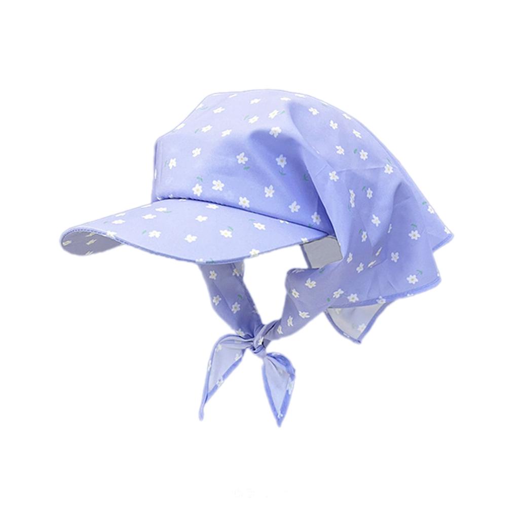 Легкий головной платок, бейсболка с цветочным принтом, регулируемый размер, кепка для велоспорта, путешествия, тюрбан, кепка для девочек и женщин, солнцезащитная