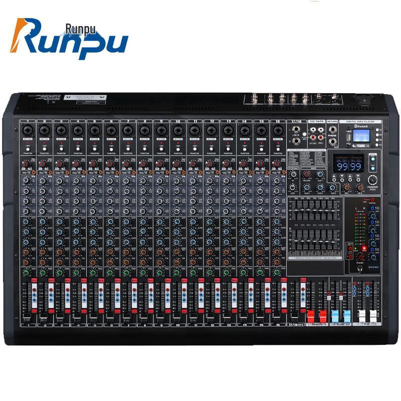 Runpu Professional 16-Channel Analog Mixer (CN version)