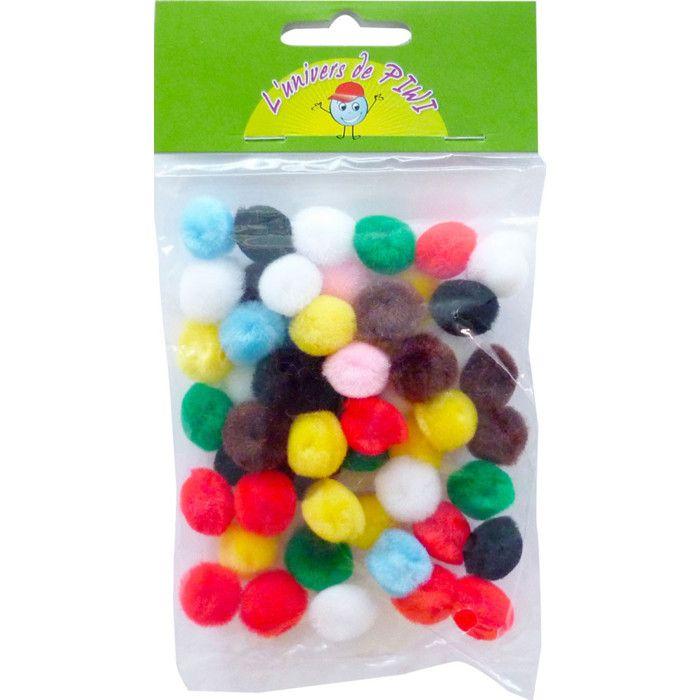 Ast 50 Pompons 15mm