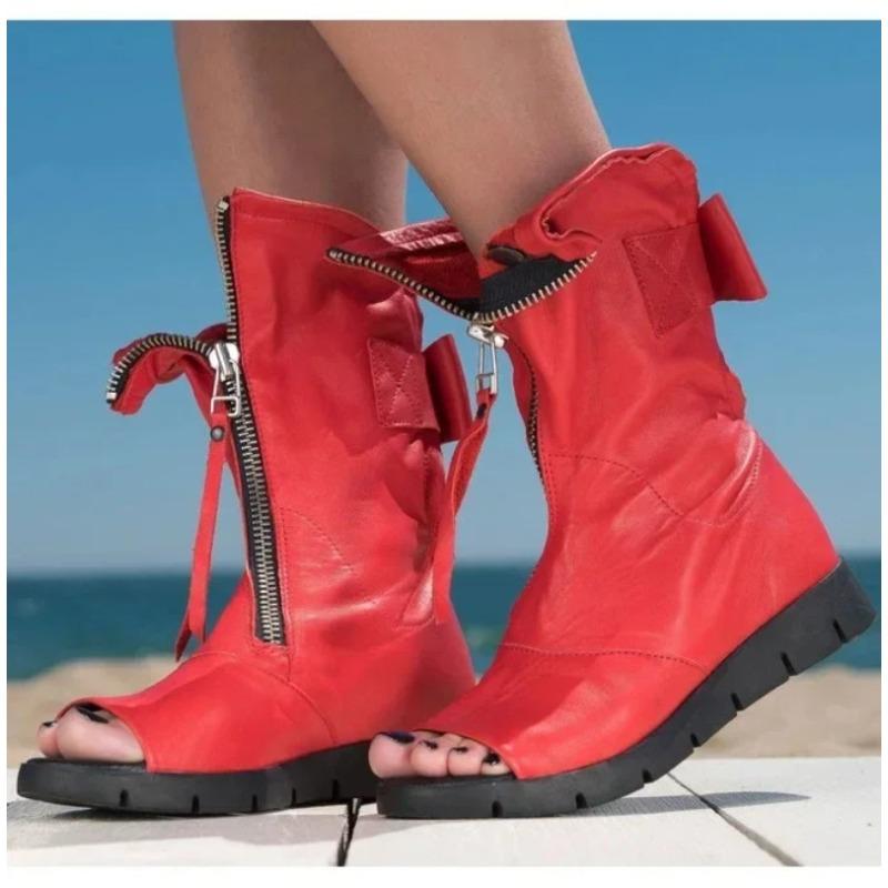 Модные черно-белые сандалии-гладиаторы на плоской платформе с открытым носком, женские летние ботинки, женская повседневная обувь, сандалии женские, сандалии женские