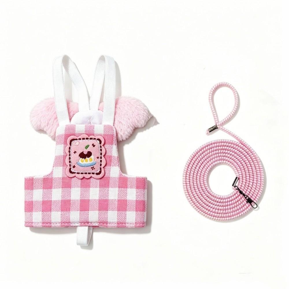 Vest Style Bird Harness Leash 140cm Rope Pet Bird Clothes New Parrot Diaper Daily Wear