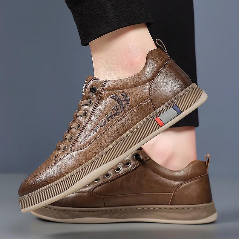 Новые мужские повседневные туфли, кроссовки ручной работы, кроссовки для бега на открытом воздухе для мужчин, высококачественные теннисные туфли Masculino из итальянской натуральной кожи