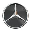 New For Mercedes Benz Chrome Silver And Glossy Black  Car Front Grilled Star Emblem Illuminated Logo For Mercedes Benz C A S SL