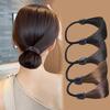 2 шт./лот Парик Однотонные резинки для волос Женская резинка для волос Элегантный держатель для хвоста Резинка Эластичная повязка на голову Аксессуары для волос