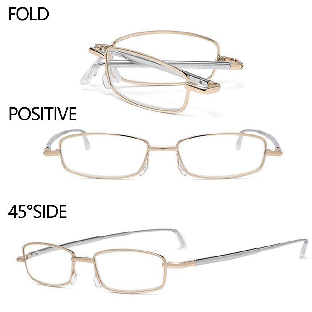 Прозрачные складные очки для чтения Легкие очки Унисекс Очки-лупы Очки для чтения