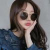 Круглые солнцезащитные очки Liu Renna с солнцезащитными очками женские круглые оправы ретро модные очки Jin Taiyan Prince мужские