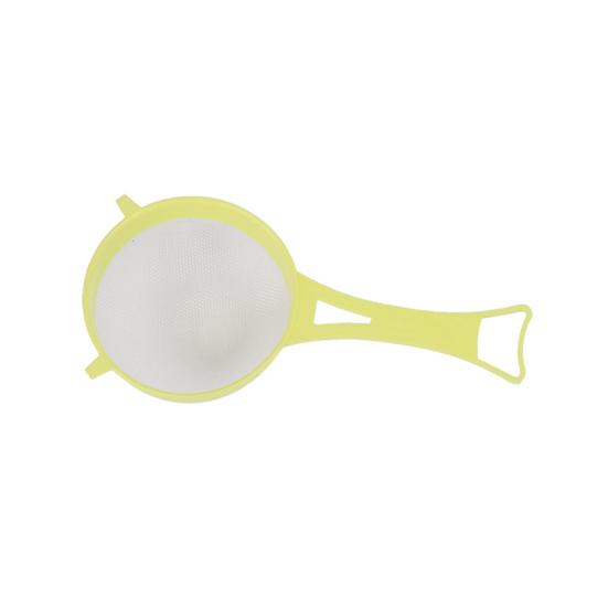 4 шт. Мучное сито с длинной ручкой, безопасный пластик, многофункциональное, для пищевых продуктов, муки, чая, кухонное