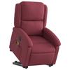 VidaXL Electric Massage Recliner, Relaxation Chair with Adjustable Backrest and Footrest, Seat of 3204203