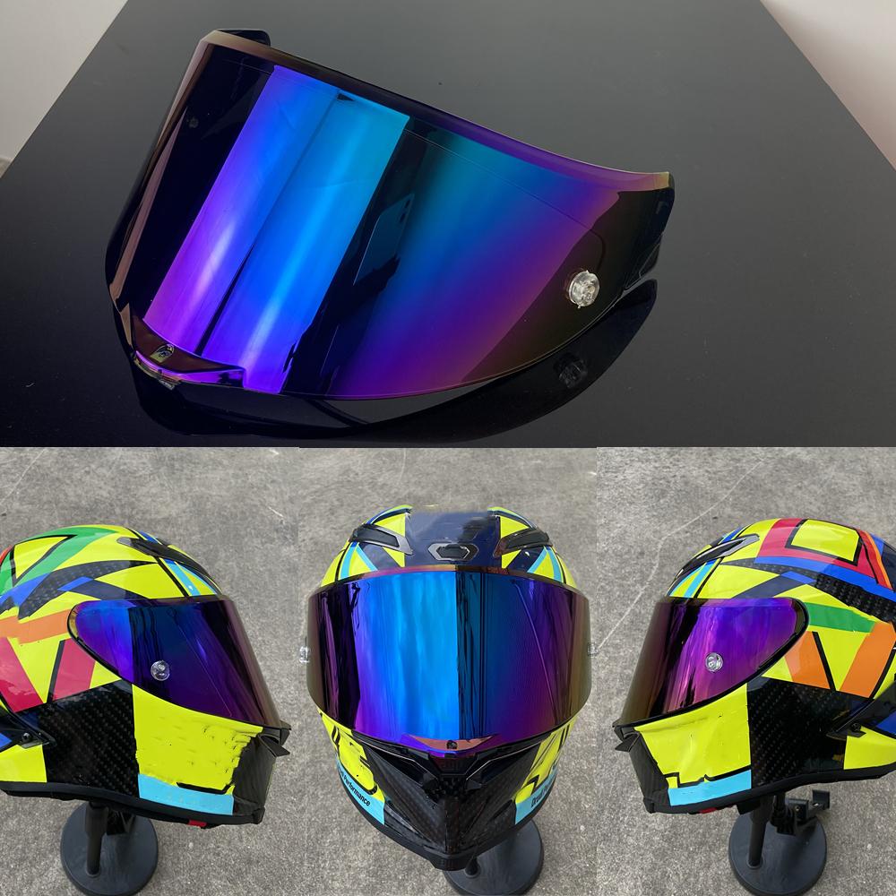 Визор шлема PISTA GP RR для AGV PISTA CORSA R RACE3 Щиток Защита от УФ Ветрозащитный Козырек Мотоаксессуары